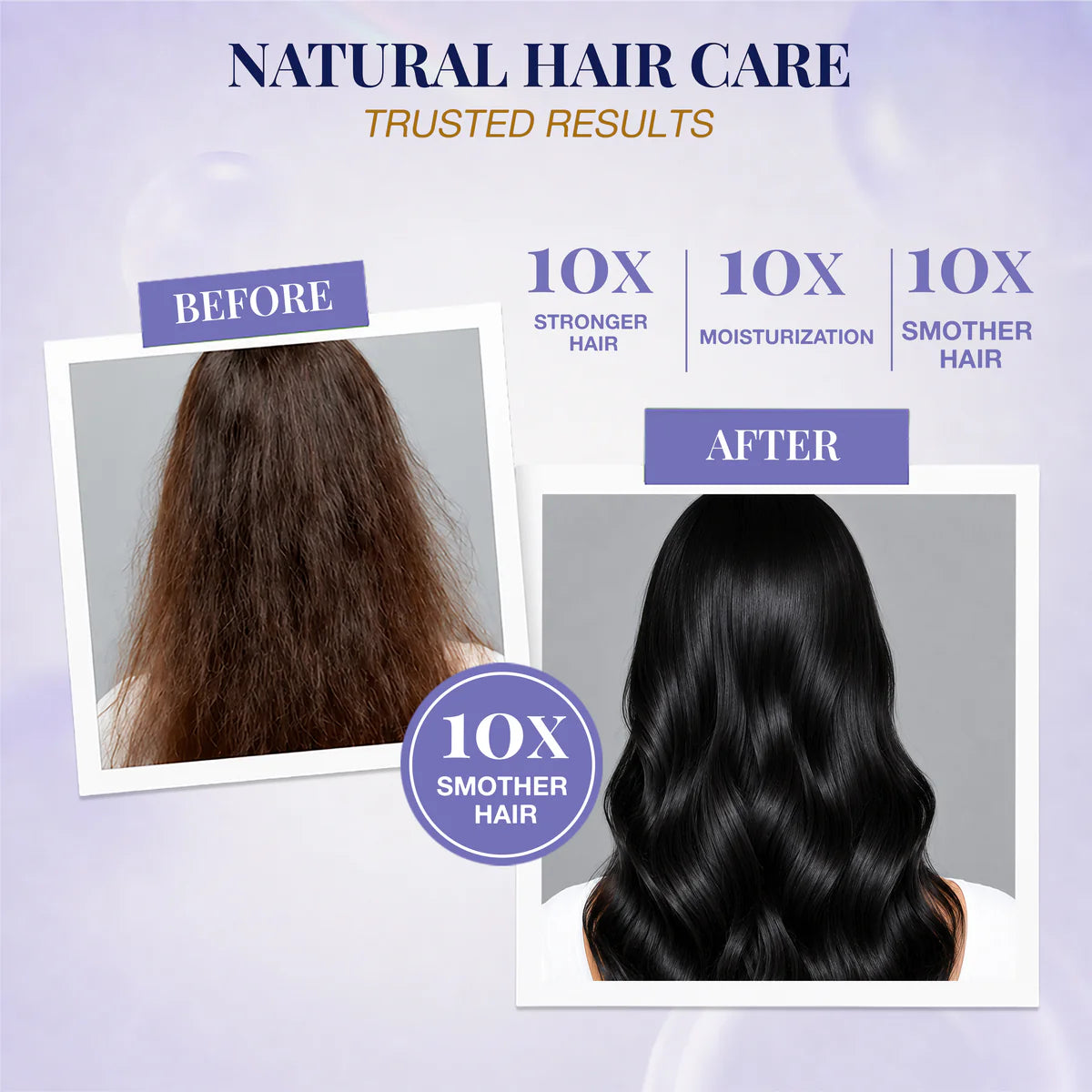 HERBAL HAIR BOOSTER SHAMPOO STRONGER, THICKER & HEALTHIER HAIR - For Men and Women