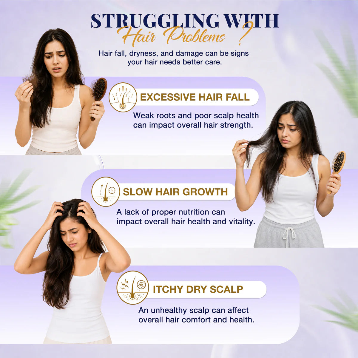 HERBAL HAIR BOOSTER SHAMPOO STRONGER, THICKER & HEALTHIER HAIR - For Men and Women